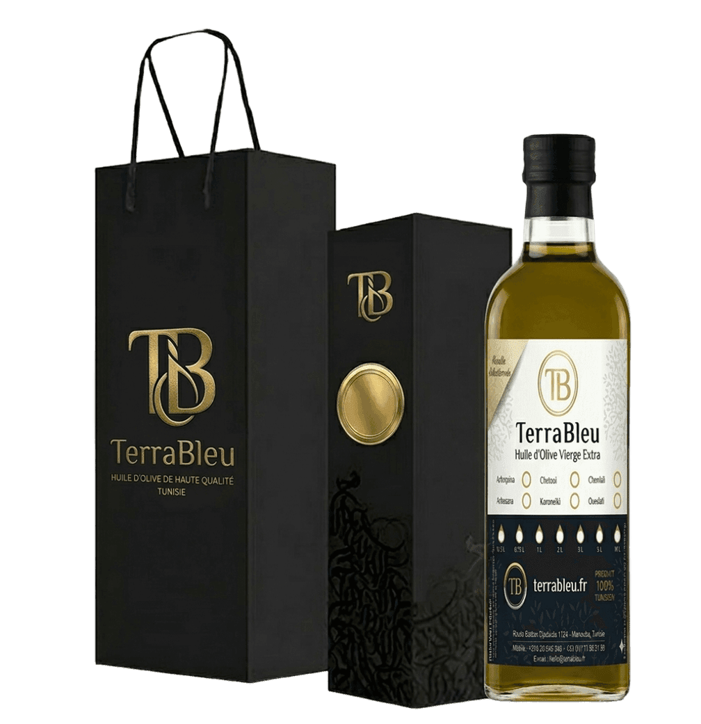 Glass bottle box with logo